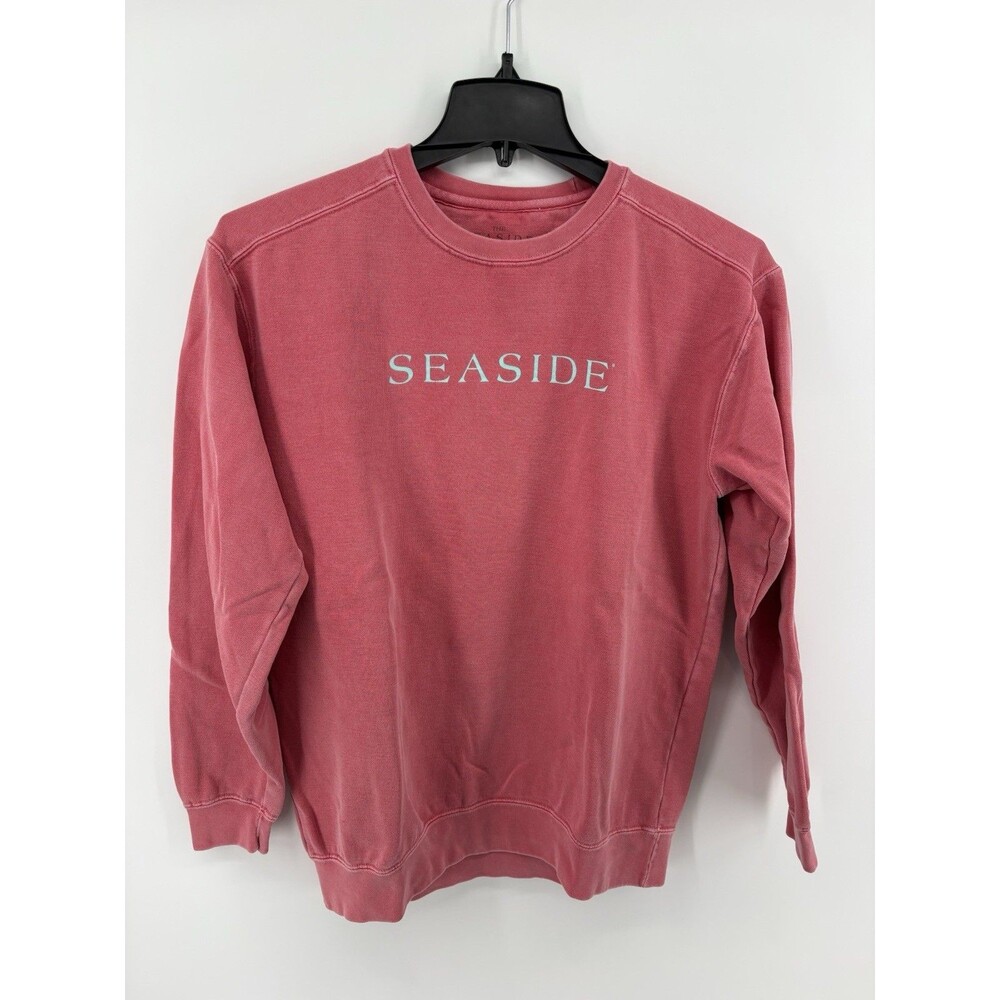 The Seaside Style Classic Pink Women's Sweatshirt Medium